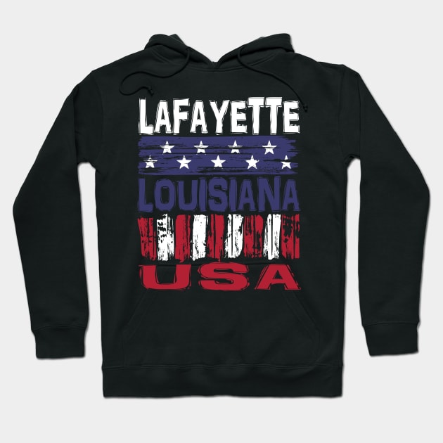 Lafayette Louisiana USA T-Shirt Hoodie by Nerd_art